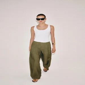 자라 ZARA 콤비 스트랩 티셔츠 - 화이트 5039/039/250 71C291 82K731