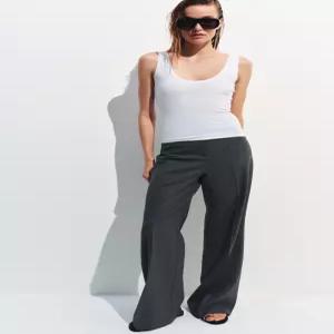 자라 ZARA 콤비 스트랩 티셔츠 - 화이트 5039/039/250 27C693 27C395