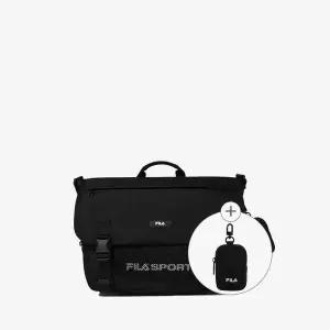 [휠라]메시 미듐 메신저백 FS3BCG1002XBLK