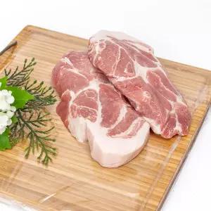 400g 바베큐고기 숯불용 왕덜미살 한돈목살 뒷덜미살