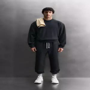 ZARA 베이직 크루넥 트레이닝 스웨트셔츠 - 네이비 4231/308/401