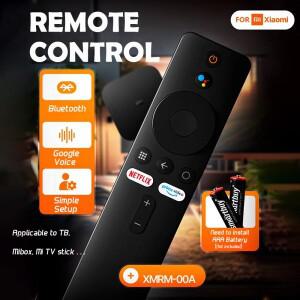 MI Box 4K Xiaomi 스마트 TV 4X Android 용 Bluetooth 음성 원격 제어 XMRM-00A Google Assistant Control