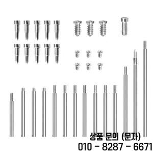 34Pcs 클라리넷 수리 도구 키트 유지 부품 스레드로드 나사 교체 목 관악기 액세서리