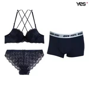 예스 네이비 백 커플속옷SET3 YSWBX513YSWPX515YSMDX513 YSWBX513YSWPX515YSMDX513-EGR 511544