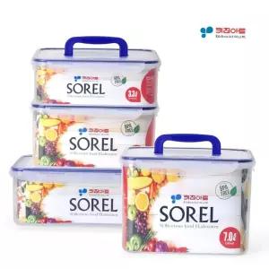 직밀폐용기 신선한 김치보관 김치 냉장 보관용기 3.3L 4.7L 6L 7L