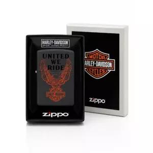 ZIPPO 48983 할리데이비슨 블랙 매트 라이터