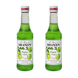 모닌 미니 그린애플시럽 250ml 2개세트
