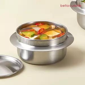 벨라쿠진 통3중 14cm 뚝배기/찌개 냄비 /인덕션 가능