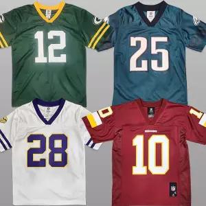 [하은맘]NFL/NCAA 풋볼져지/아동/유스/유아/주니어/미식축구져지/유니폼/피츠버그 스틸러스/이글스/레이븐스/그린베이 팩커스/베어스/바이킹스/나이키