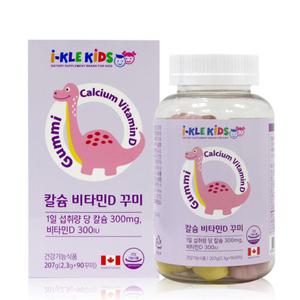 [아이클키즈]칼슘 비타민D 꾸미 90 어린이 젤리