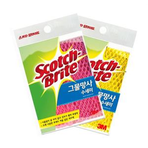 3M 스카치브라이트 MN900 그물망사 수세미 1개