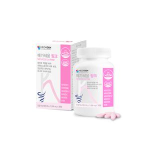 메가젠 메가세움 핑크 비타민 B1 B6 B12 C E 아연 1000mg 30정 1박스