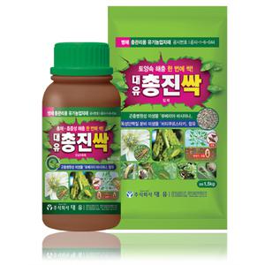 [모종심는아빠] 토양속 해충을 한 번에 싹! 대유 총진싹 입제 1.5kg 3kg 유제 250ml 500ml