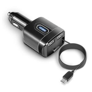 cosy 차량 C타입 USB 2포트 멀티 고속 핸드폰 듀얼 충전기 / 자동차 QC3.0 퀵차지 급속 스마트폰 시거잭