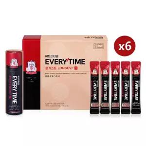 갤러리아 [정관장] 홍삼정 에브리타임 롱기스트 10ml x 20포 6박스 (4개월분)