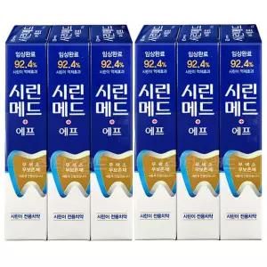 시린메드 에프 치약 100g X3개입x2개 (총6개)