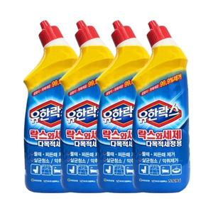 유한락스 락스와세제 다목적세정용 785g x4