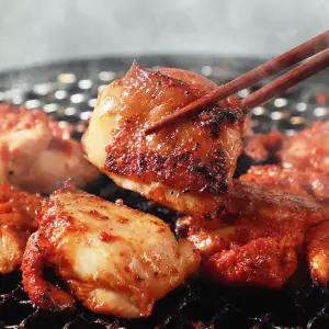 [큰품닭갈비] 통닭다리살로 만든 순살 춘천닭갈비 500g x 2팩 (춘천직송)
