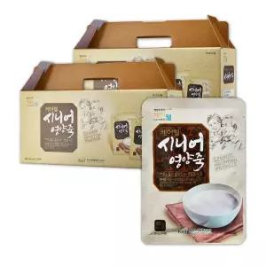 [공식] 케어웰 시니어 영양죽 2박스 60포 어르신 환자영양죽 노인영양식 식사대용 건강식