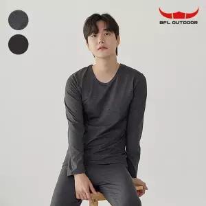[하프클럽/BFL]남성 울트라 멜란지 기모내의 상하세트 2종 택1