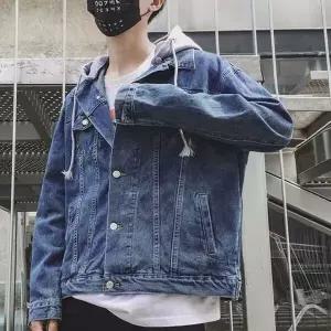 [하프클럽/]대학생 필수 멋쟁이 남성 후드 청자켓 점퍼 패션 잠바