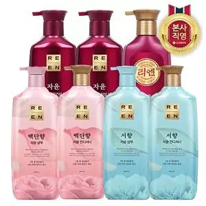 [LG생활건강]리엔 자윤 샴푸/컨디셔너 500ml x 2개 (6종 택1)