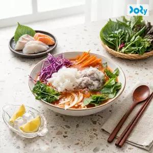 [맛도리] 한치 물회 2인세트 (몸살+다리살+육수2팩) 드라이 아이스 신선포장