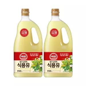 [내일도착]사조 해표 콩기름1.8L X 2병