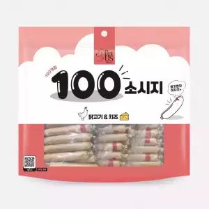 펫어스 강아지소세지 강아지대용량 통살 간식 100개입