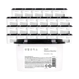 [생활공작소] 제습제 520ml (24개입/1box)  (습기제거/곰팡이방지)