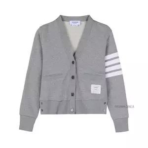 [롯데백화점]톰브라운 라벨루쏘  FW25 여성 루프백 4바 가디건 FJT069A 00535 055