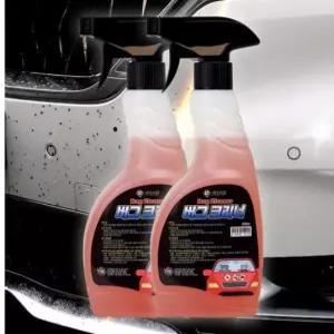 차량용 날파리 제거제 버그 크리너 벌레 파리 자국 제거제 500ml 2개
