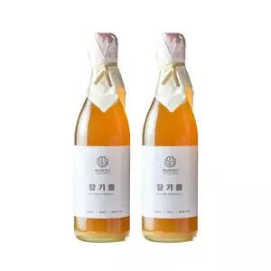 [햇살방앗간] 통참깨 100% 저온압착 방앗간 참기름 350ml 2병