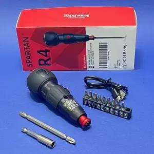 스파르탄 충전드라이버 일자형 R4 USB C타입 3.6V 21103207 비트포함