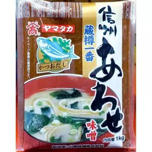 신슈아와세 된장 코우 1Kg/일본/미소/간편/일본식/일식/가정용/고급/기본/미소국/미소국용/된장국/베이스