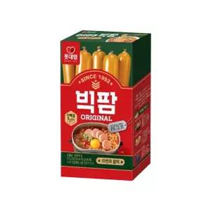 롯데 빅팜 600g(60gX10개입) 오리지널 간식 소시지 키스틱 어육 소세지