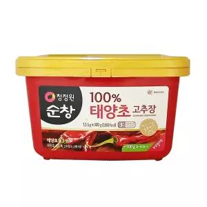 청정원 순창 100% 태양초고추장 (1.5kg+300g) x 3개