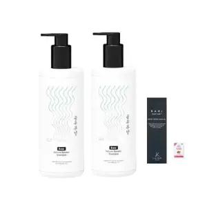 [가히] 공주부양 볼륨 샴푸 500ml 2개 + 가히 모이스트 샤인 (56ml)+ 폼클렌징(3m