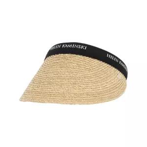 [헬렌카민스키] 26SS 라피아 비앙카 썬바이저 썬캡 HAT52491 NATURAL BLACK