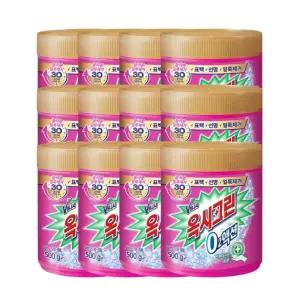 옥시크린 오투액션 얼룩제거제 용기 500g 12개