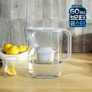 [브리타]정수기 스타일에센셜 XL 3.6L 화이트 + 기본필터 1입