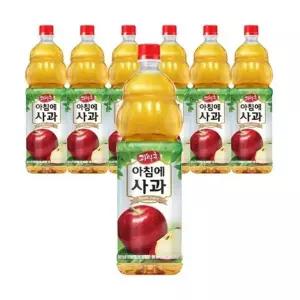 해태 과일촌 아침에사과 1.5 PET X 12 주스 과즙음료 음료 음료수 응접실