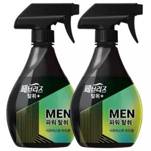 페브리즈 포맨 시트러스앤우드향 용기형 370ml x 2개