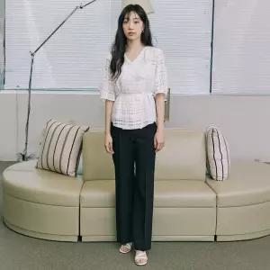 나이스클랍 세미 부츠컷 팬츠 X245PWP201