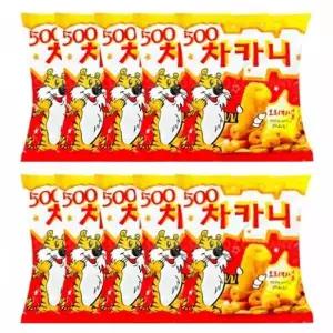 32g 930KNZ55 차카니 추억의 10개 스낵 미니과자 과자 추억의과