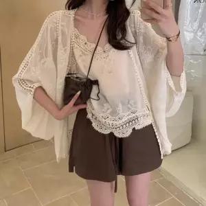 아일라 SET 레이스 가디건 나시 세트