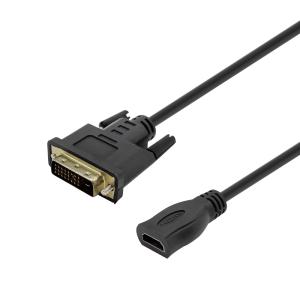 DVI to HDMI 변환 케이블 UHD 4K60Hz QHD 1440p 60Hz 15cm