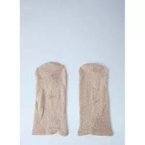 SKIN SERIES 여성 자수 양말 in 울 KITTY SILK SOCKS Beige Silk Seaweed Knit TP872579869