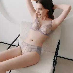 (여성속옷)가벼운 착용감의 블랙라벨 패드브라 노라인팬티VBRB500ABVPTB500H