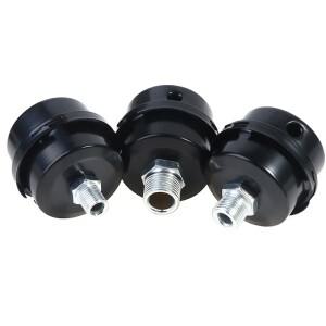 호환 금속 컴프레서 흡기 필터 소음 머플러 소음기  13mm  20mm  1/2 인치  5/8 3/4 스레드  M12